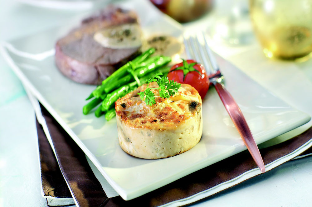 PARIS GRATIN DE POMMES AUX CEPES